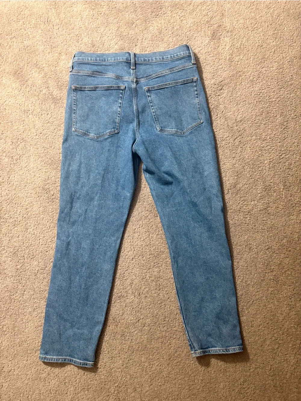J. Crew Women’s  Light Blue Straight-Leg Jeans
